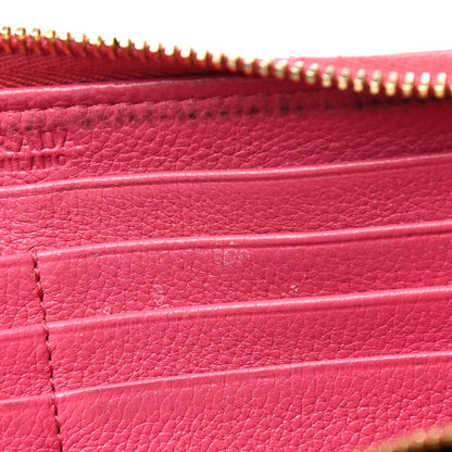Prada Vitello Phenix Zip Around Wallet Peonia 8 of 14