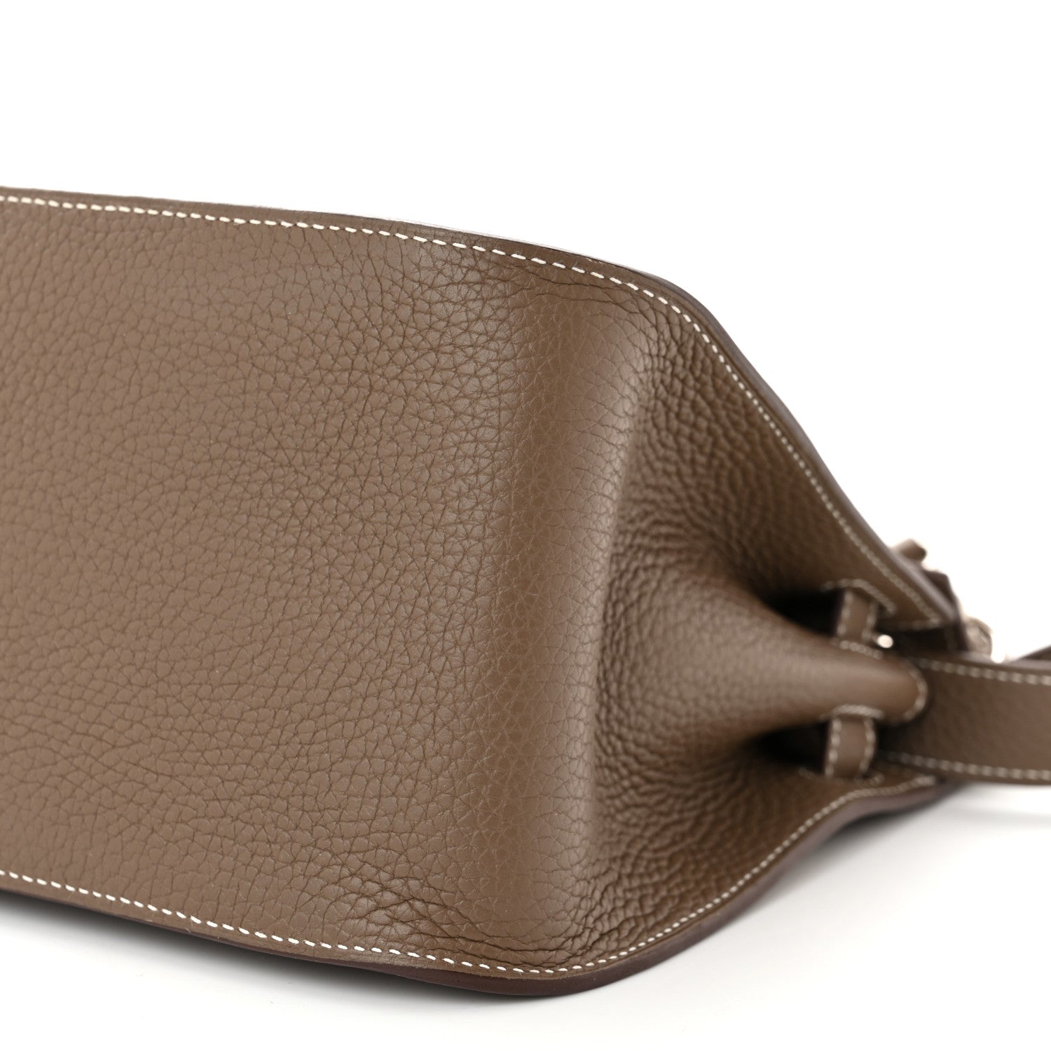 Hermes Taurillon Clemence Jypsiere 28 Etoupe 10 of 11