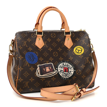 Louis Vuitton Monogram World Tour Speedy Bandouliere 30 2 of 8