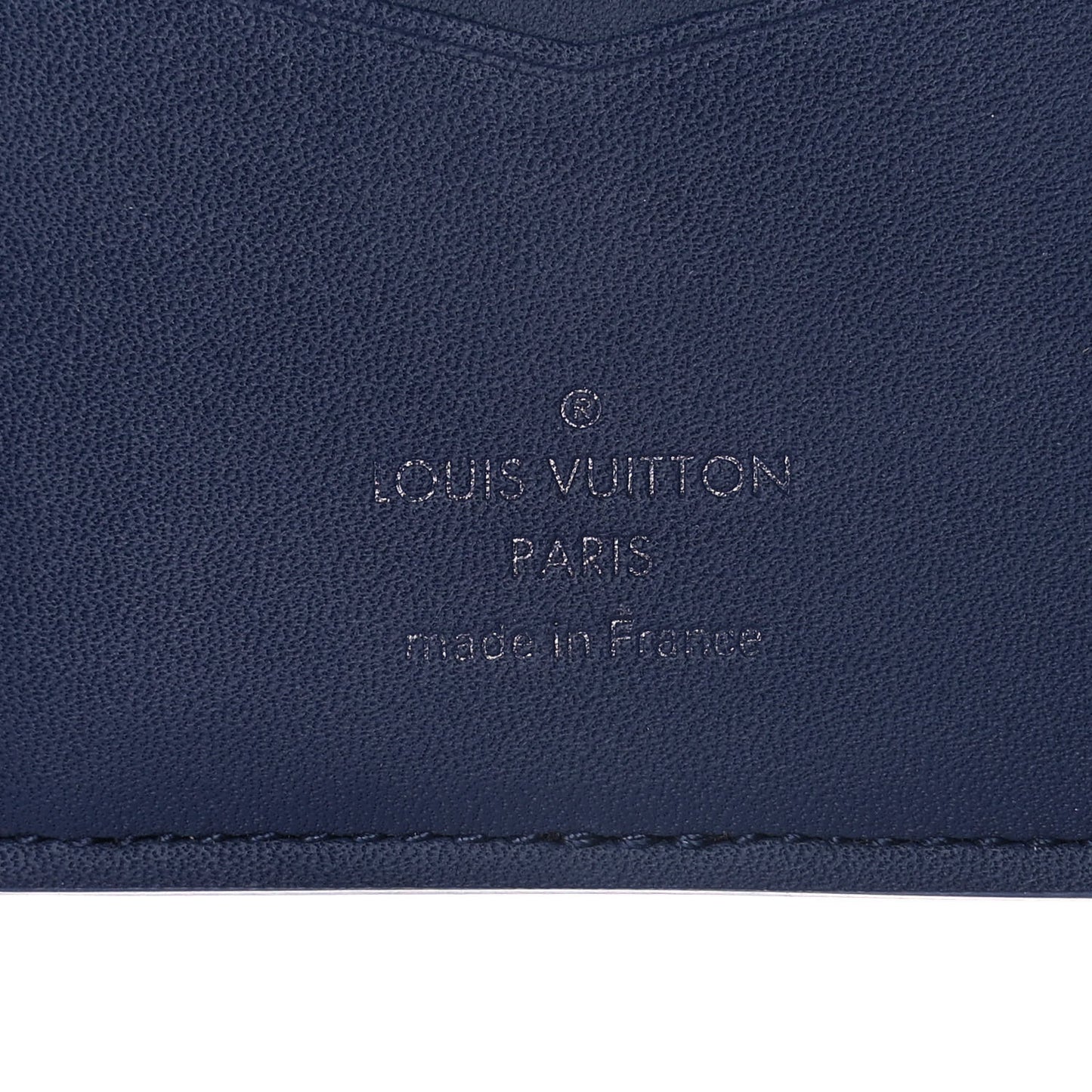 Monogram Ink Watercolor Pocket Organizer