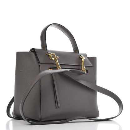 Celine Baby Grained Calfskin Micro Belt Bag Grey 3 of 7