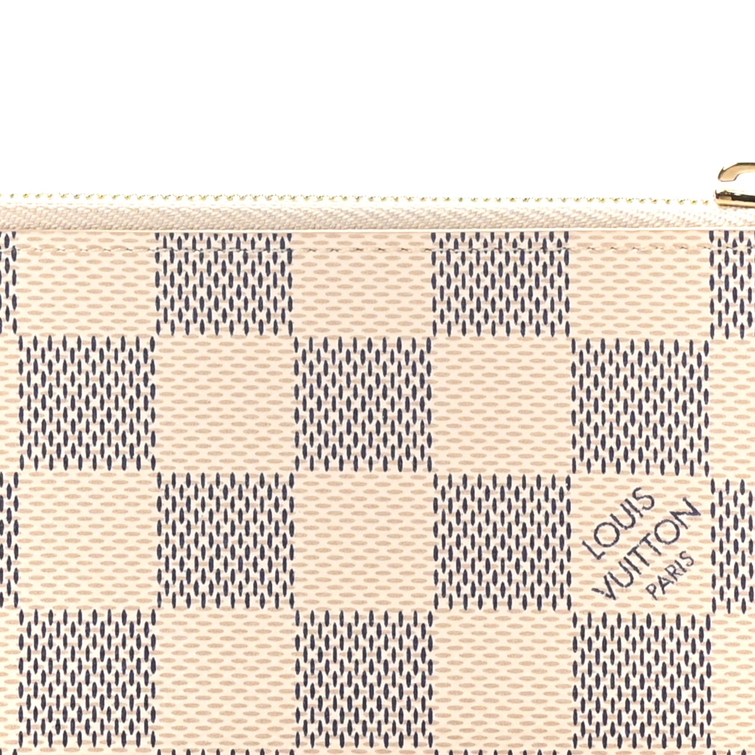 Louis Vuitton Damier Azur Zipped Romy Card Holder  Rose Ballerine 7 of 7
