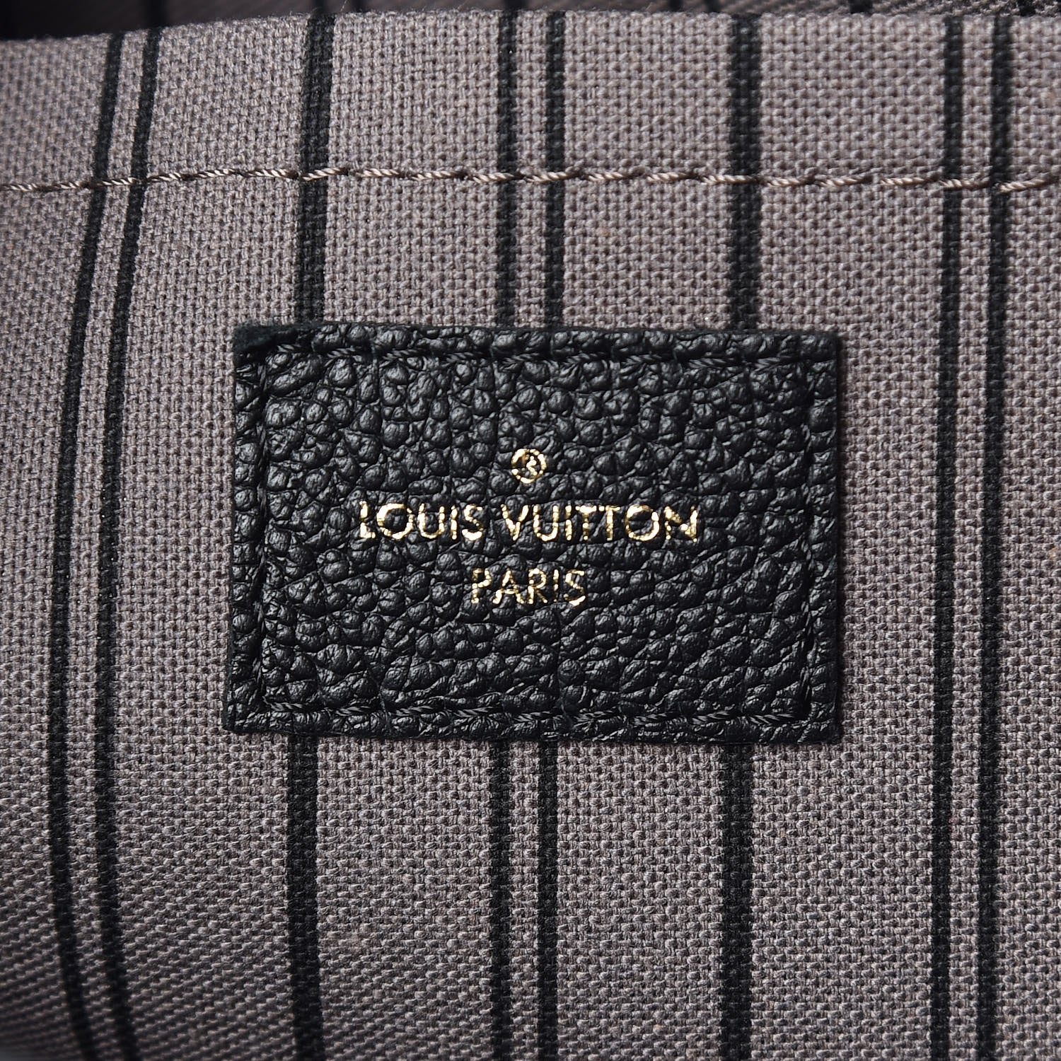 Louis Vuitton Empreinte Montaigne MM Black 6 of 12