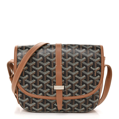 Goyard Goyardine Belvedere II PM Messenger Bag Black Gold 1 of 12