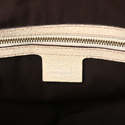 Gucci Monogram Bamboo Tote Off White 6 of 11