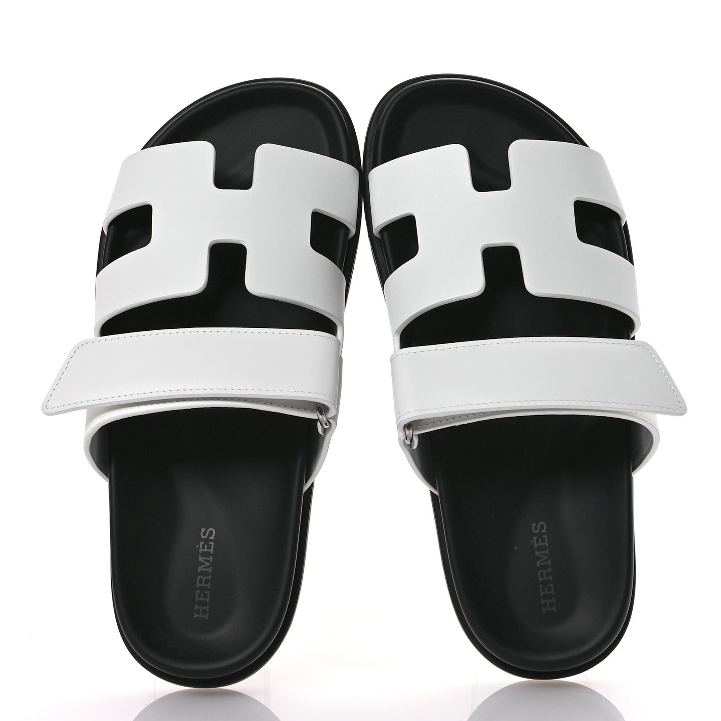 Calfskin Womens Chypre Sandals 36.5 White