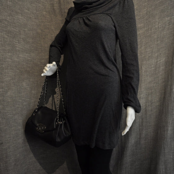 Lambskin Sensual Flap Black