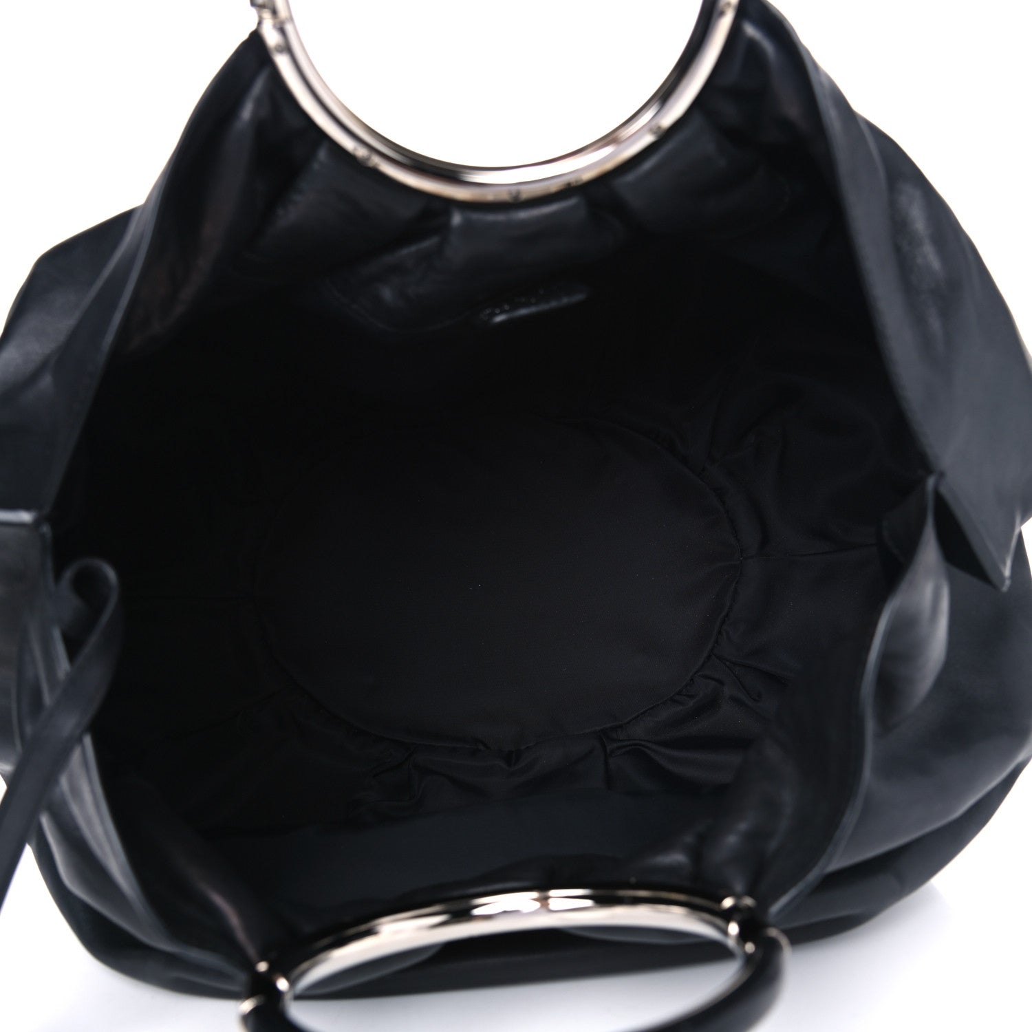 Christian Dior Smooth Calfskin Soft Babe Shopping Tote Black 5 of 5