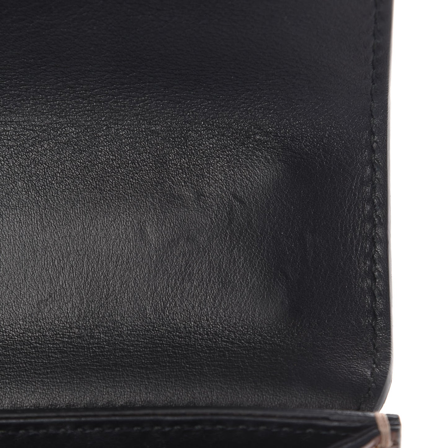 GG Supreme Monogram Calfskin Small Padlock Shoulder Bag Beige Black Cuir