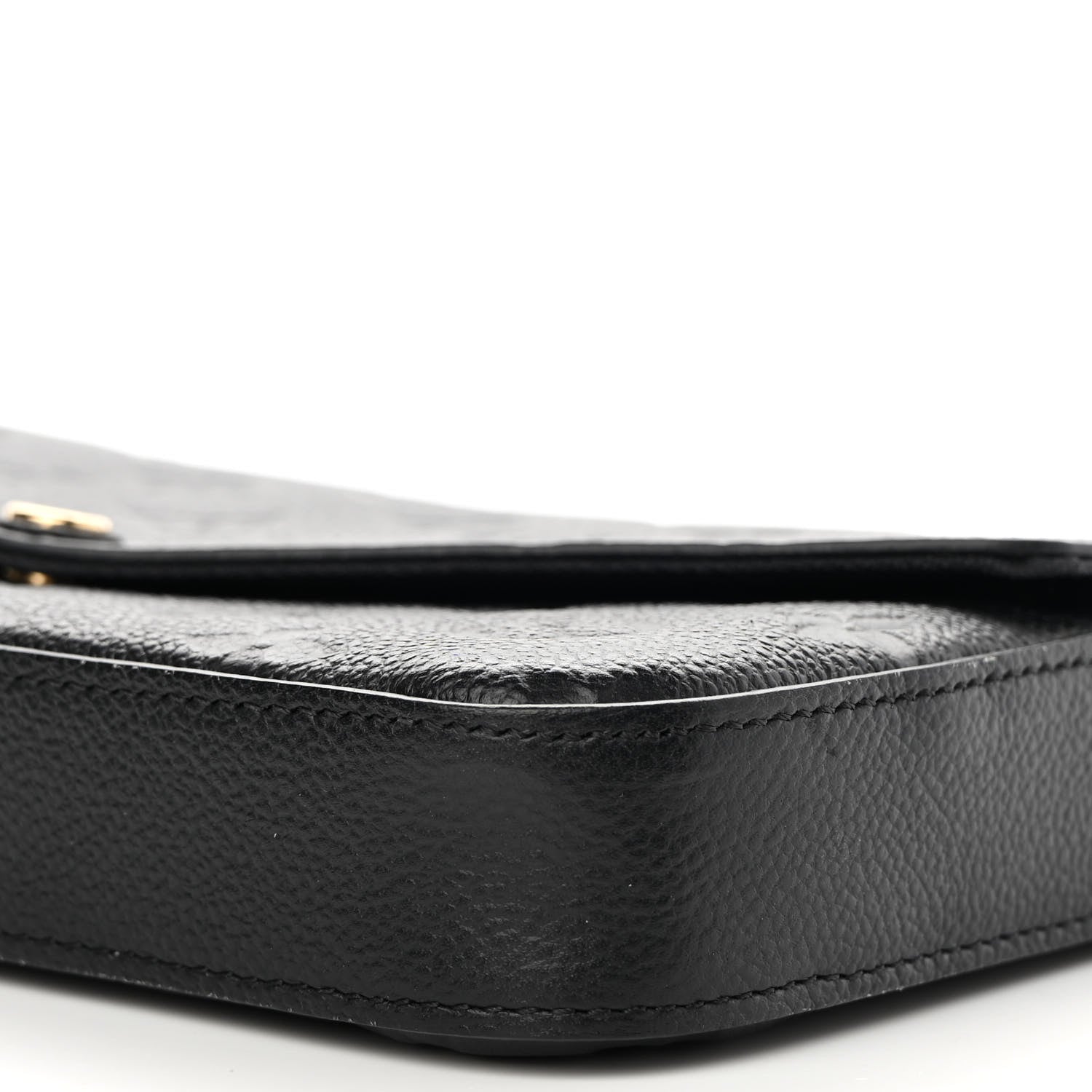 Louis Vuitton Empreinte Pochette Felicie Chain Wallet Black 9 of 13