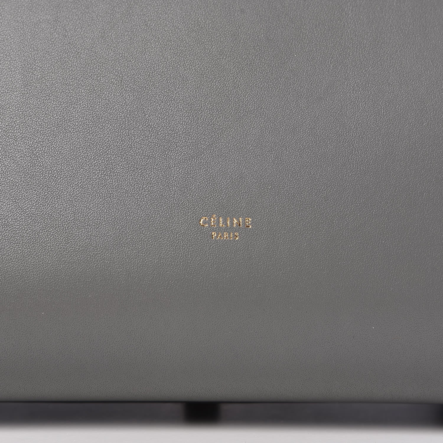 Celine Smooth Calfskin Small Tie Knot Tote Crystal Grey 6 of 13