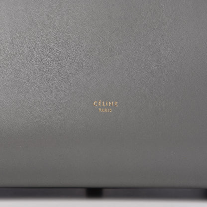 Celine Smooth Calfskin Small Tie Knot Tote Crystal Grey 6 of 13