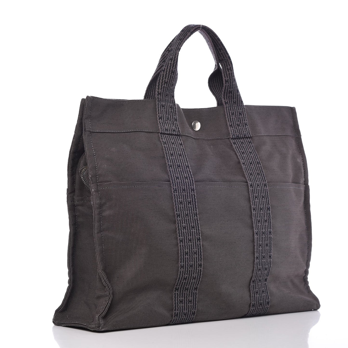 Canvas Herline MM Tote Grey