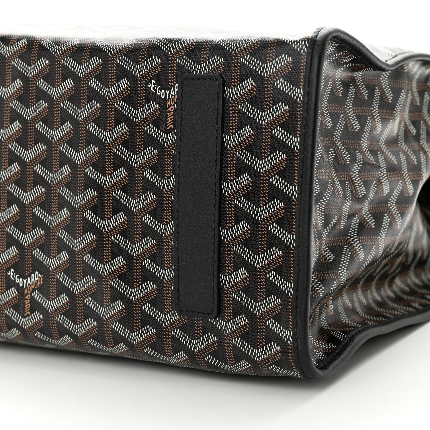 Goyard Goyardine Saint Leger Soft Briefcase Backpack Black 9 of 9