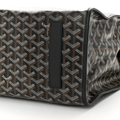 Goyard Goyardine Saint Leger Soft Briefcase Backpack Black 9 of 9