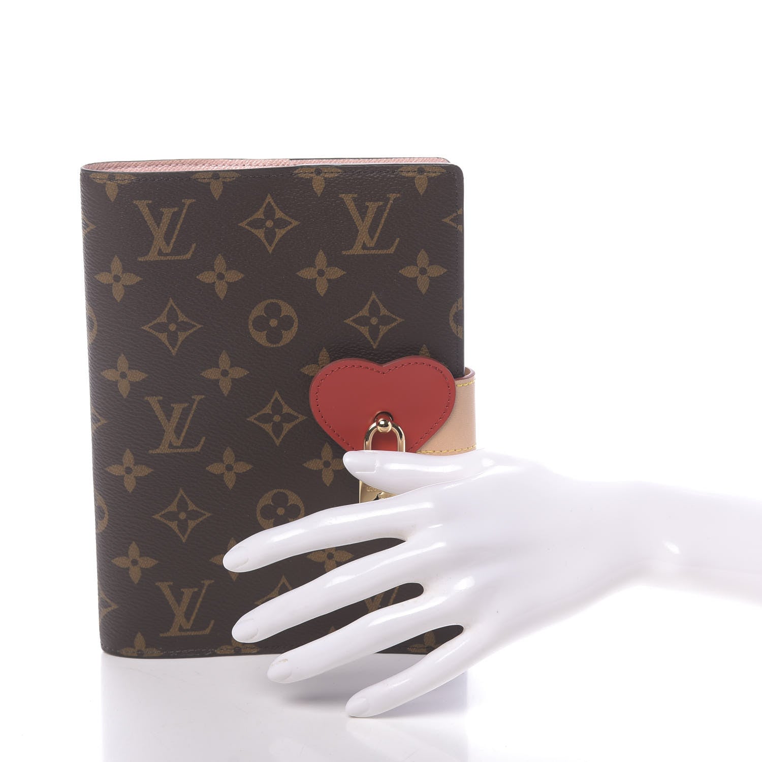 Louis Vuitton Monogram Lockme MM Notebook Cover 2 of 7