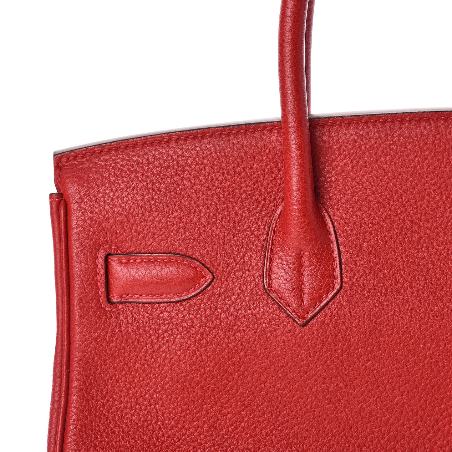 Togo Birkin 30 Rouge Casaque