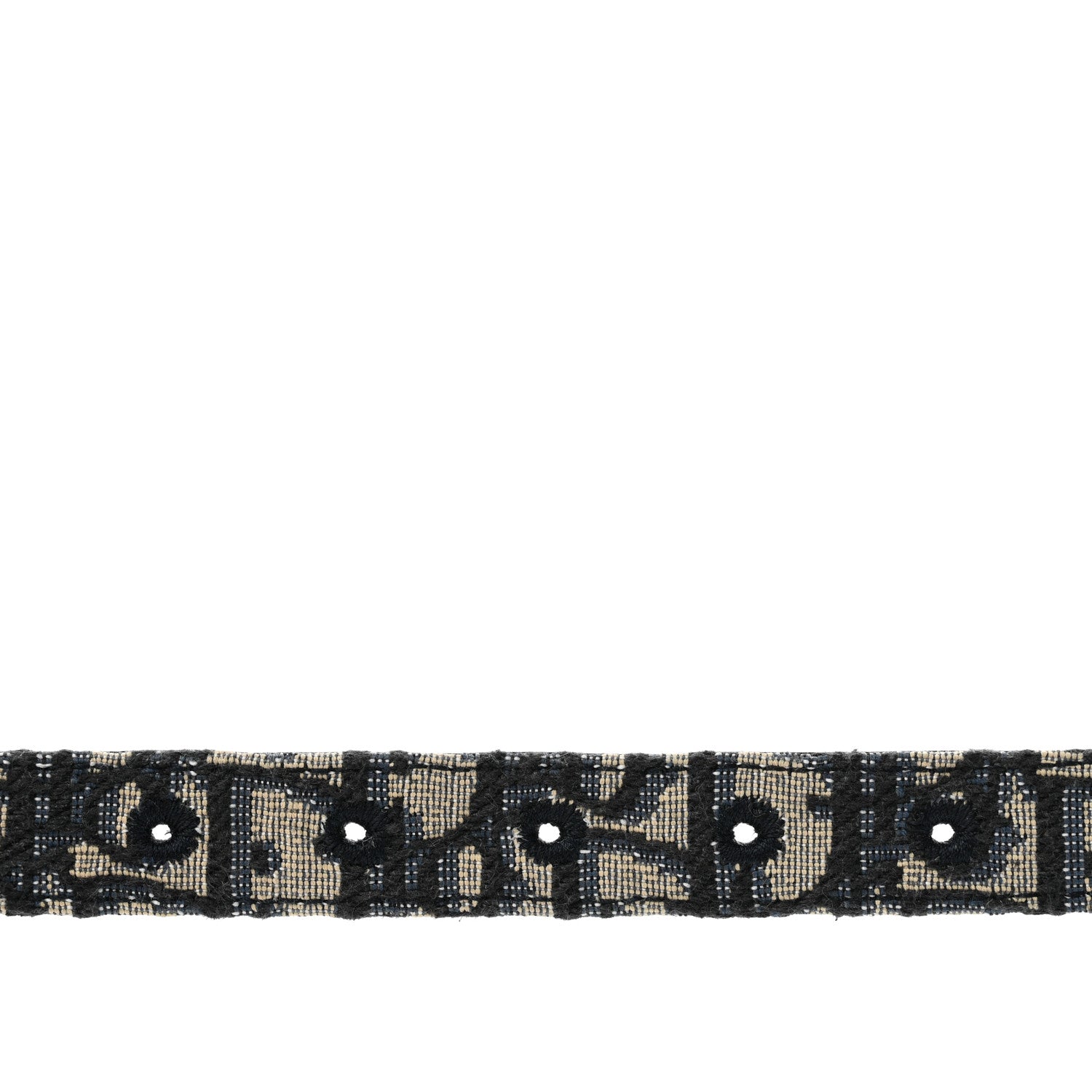 Christian Dior Oblique 30 Montaigne 35mm Belt 90 Blue 4 of 6