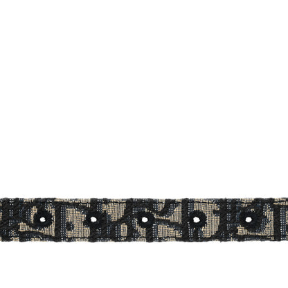 Christian Dior Oblique 30 Montaigne 35mm Belt 90 Blue 4 of 6