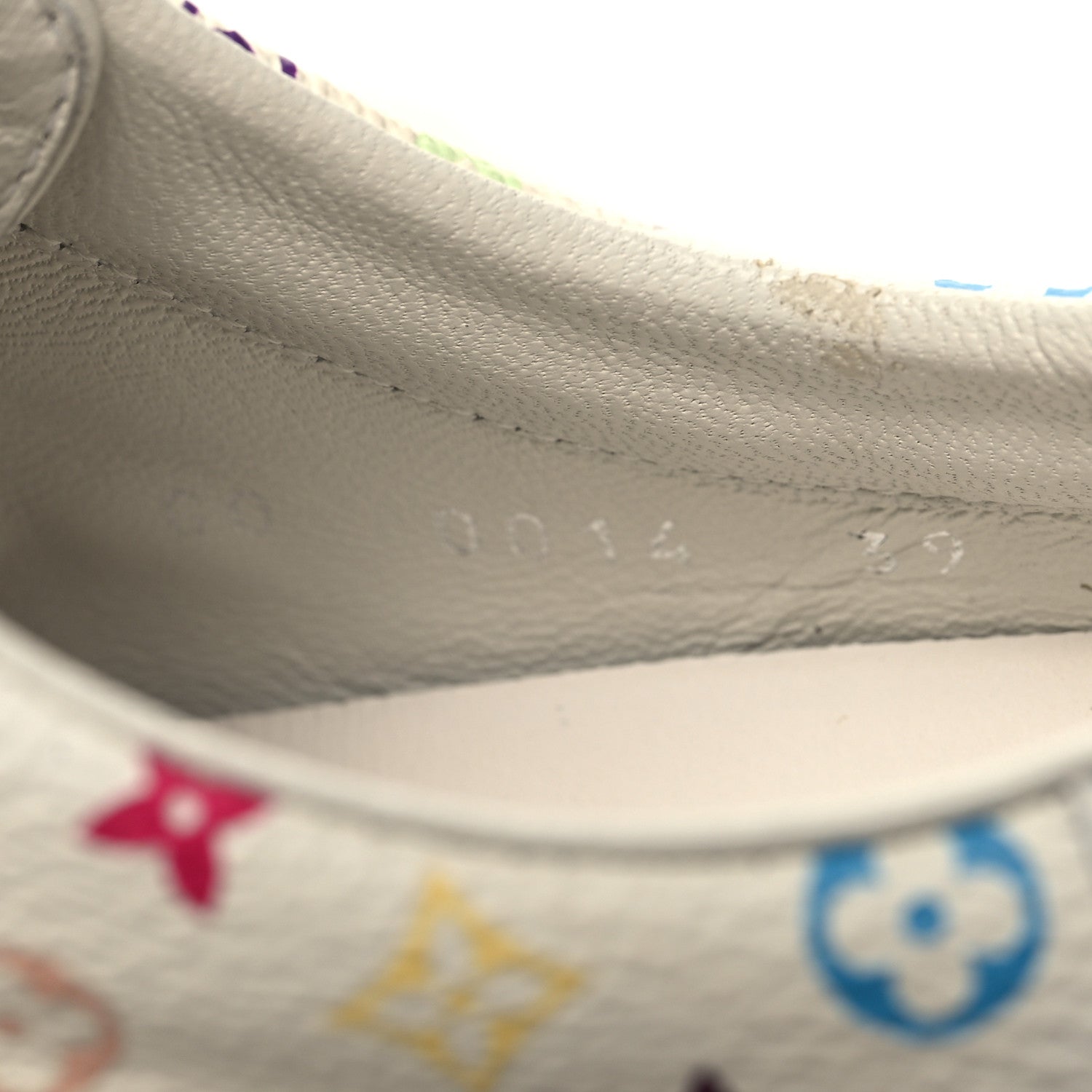 Louis Vuitton Monogram Multicolor Sneakers 39 White 6 of 8