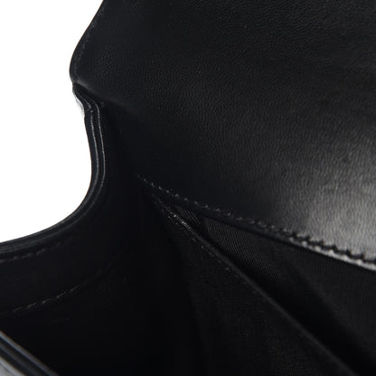 Chanel Lambskin Quilted Medium Boy Flap Black 8 of 9