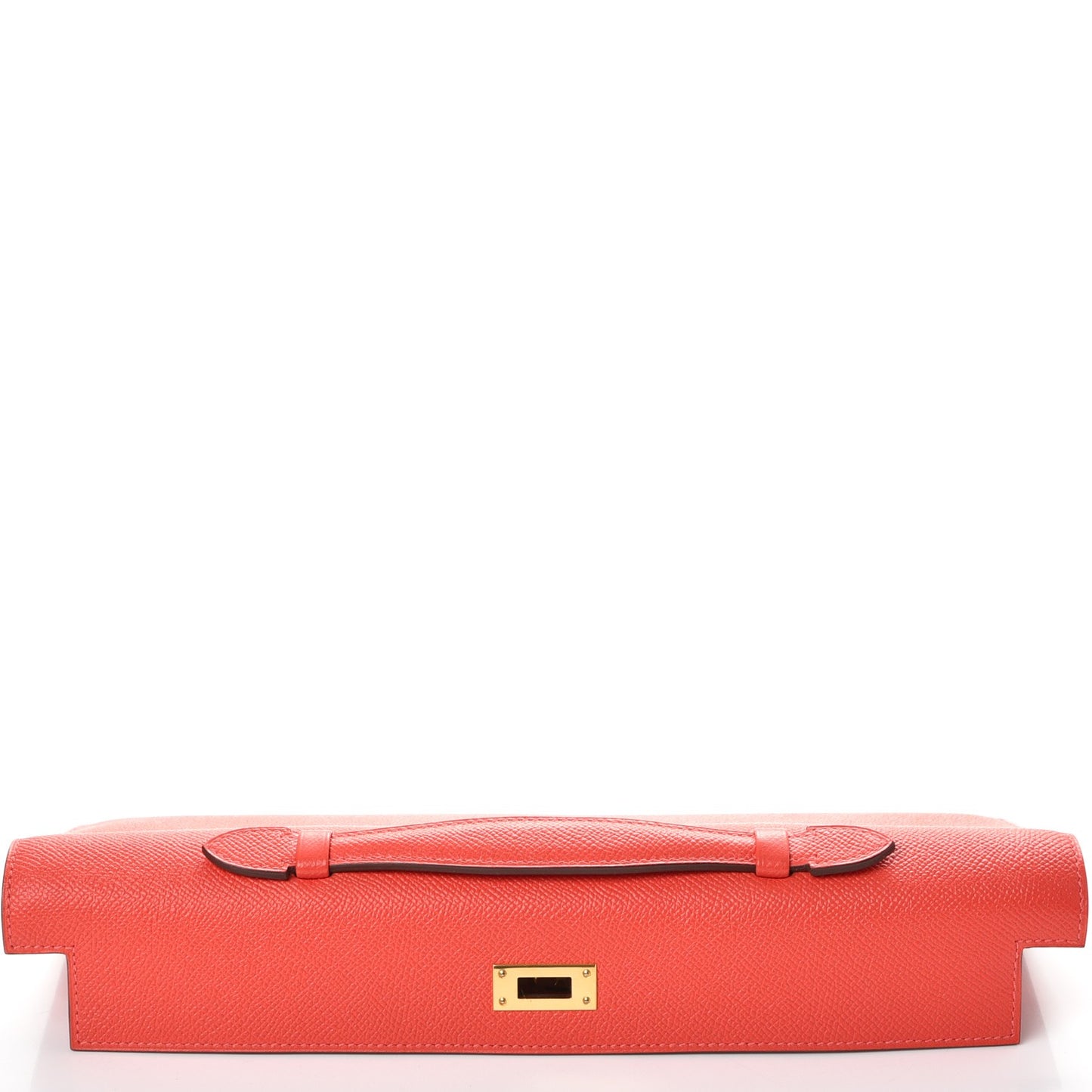 Epsom Kelly Cut Clutch Pochette Rose Jaipur