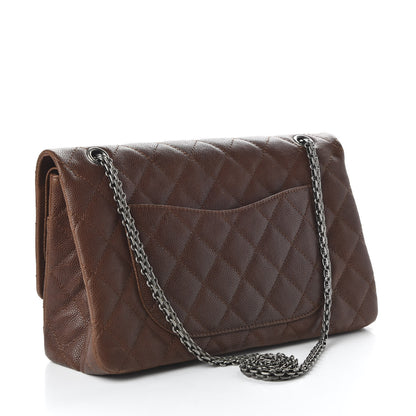 Chanel Caviar Quilted 2.55 Reissue 227 Flap Brown 3 of 10