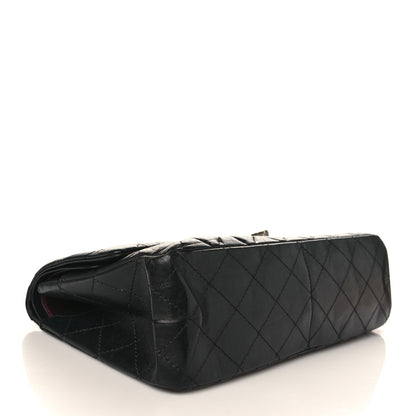Chanel Aged Calfskin Quilted 2.55 Reissue 226 Flap Black 4 of 9