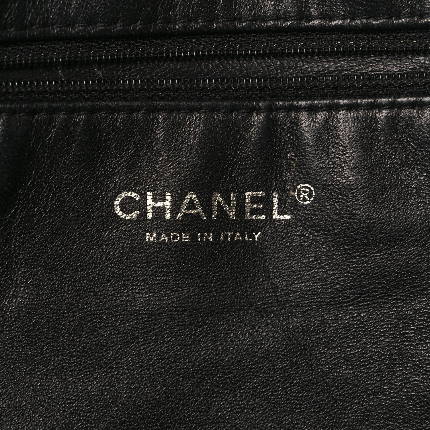 Chanel Glazed Calfskin East West Modern Chain Tote Black 6 of 9
