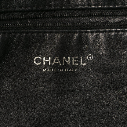 Chanel Glazed Calfskin East West Modern Chain Tote Black 6 of 9