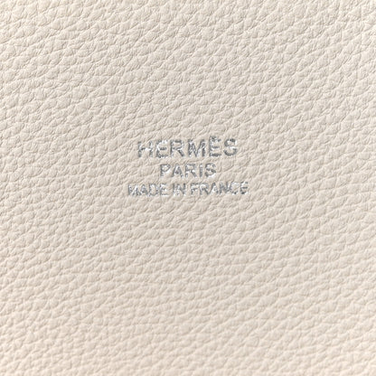 Hermes Taurillon Clemence Bolide 45 Craie 7 of 11