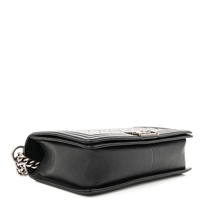 Chanel Caviar Quilted New Medium Boy Flap Black 4 of 11