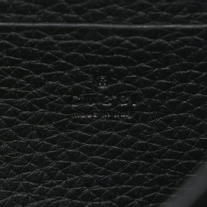 Gucci Calfskin GG Marmont Chain Wallet Black 6 of 10