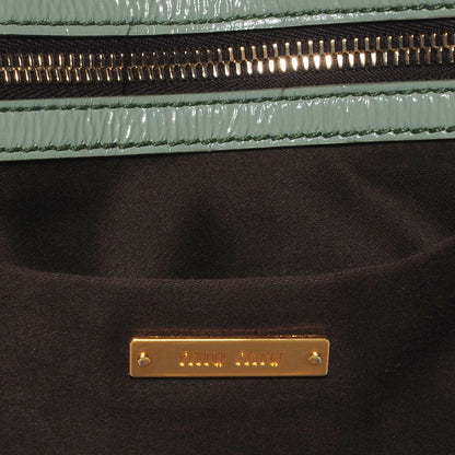 Miu Miu Tessuto Vernice Tote Agave 6 of 9