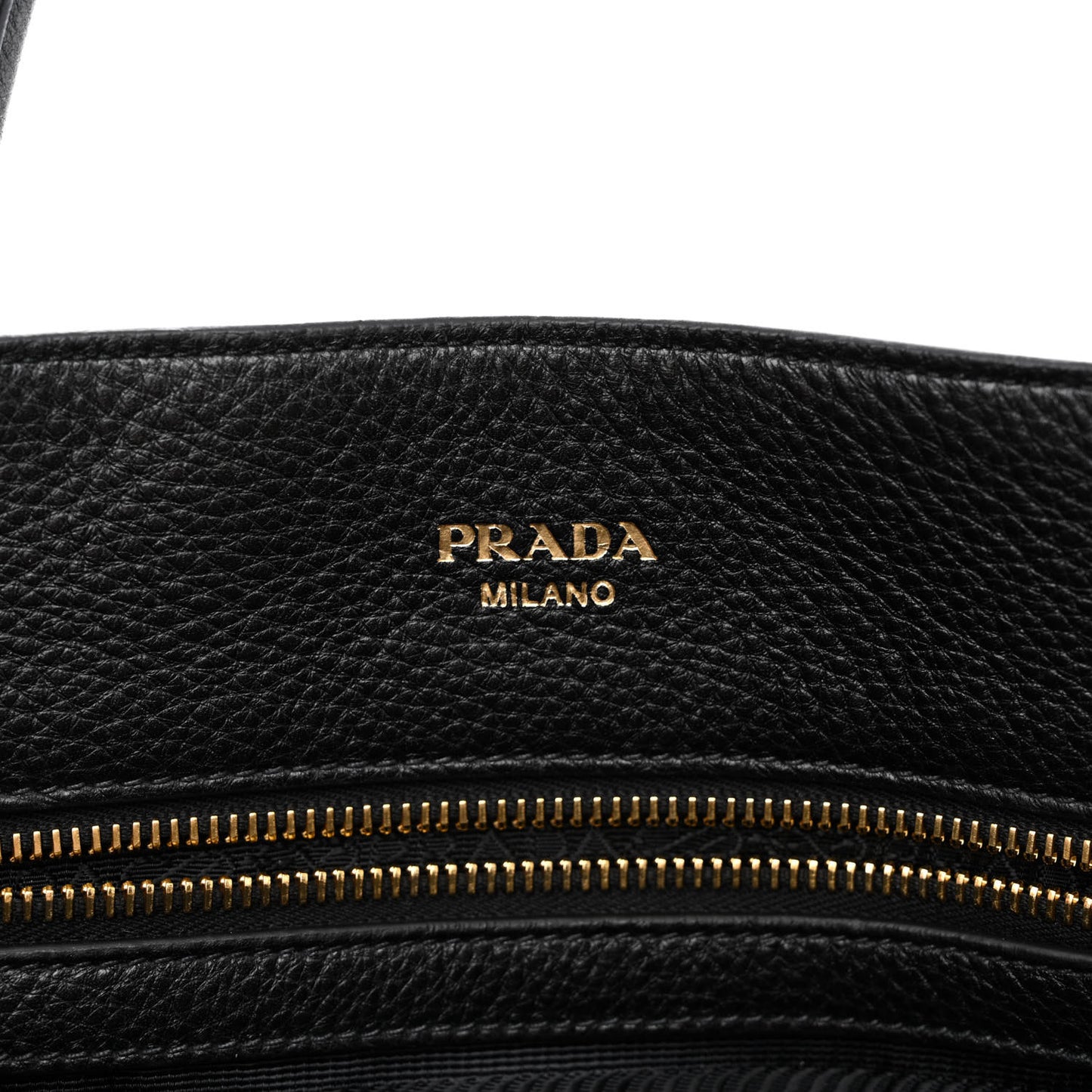 Vitello Daino Tote Black
