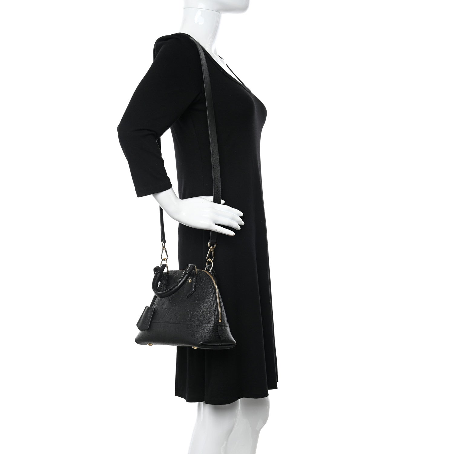 Louis Vuitton Empreinte Neo Alma BB Black 2 of 11