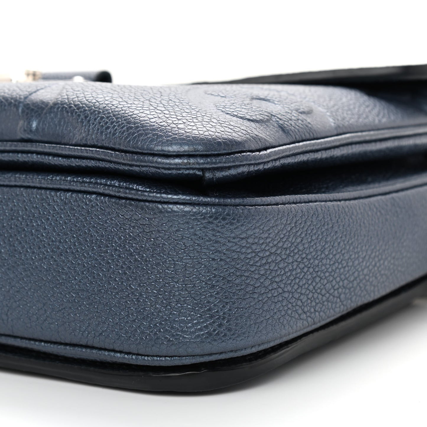 Metallic Empreinte Monogram Giant Pochette Metis Navy Nacre