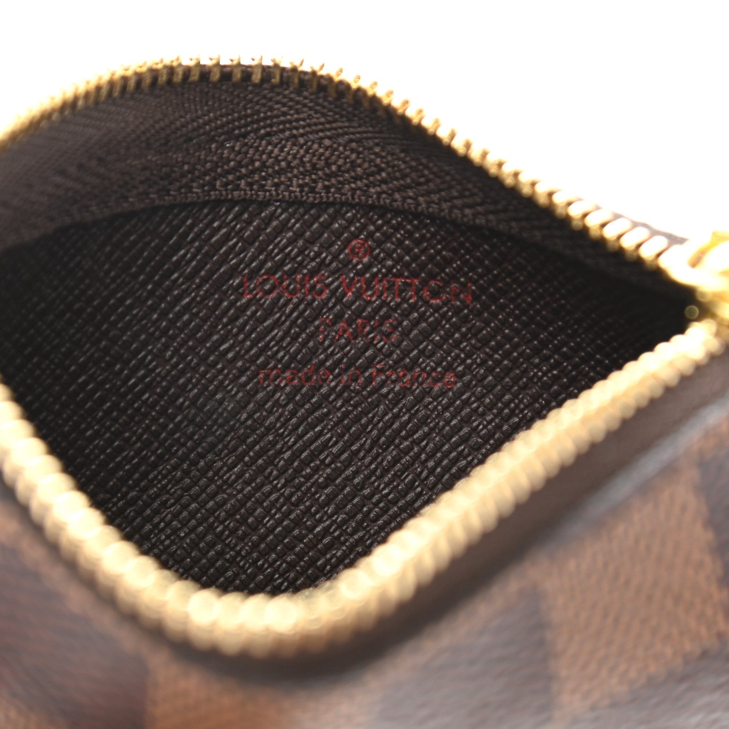 Louis Vuitton Damier Ebene Key Pouch 6 of 8