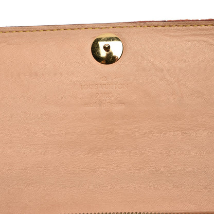Louis Vuitton Monogram Multicolor Sarah Wallet White 6 of 8