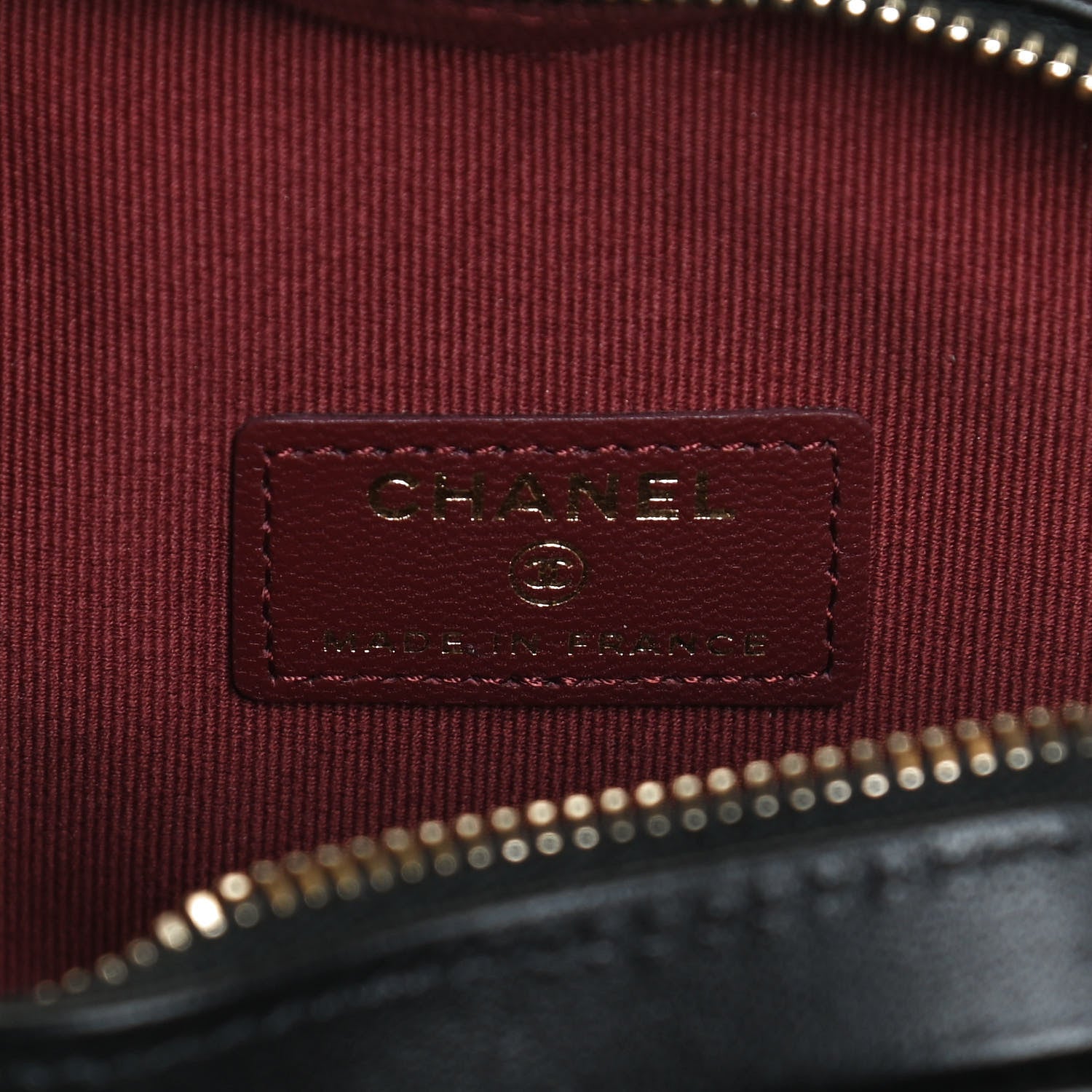 Chanel Lambskin Quilted CC In Love Heart Clutch With Chain Black 6 of 11