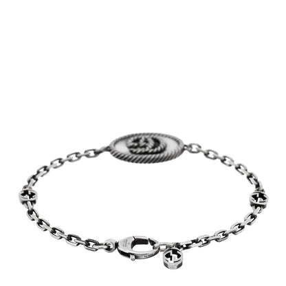 Gucci Sterling Silver Torchon Double G Bracelet 2 of 4