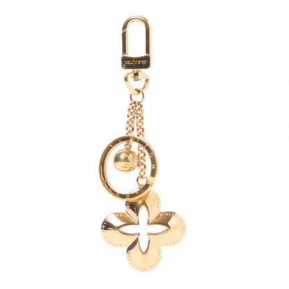 Louis Vuitton Metal Eclipse Bag Charm Key Holder Gold 1 of 5