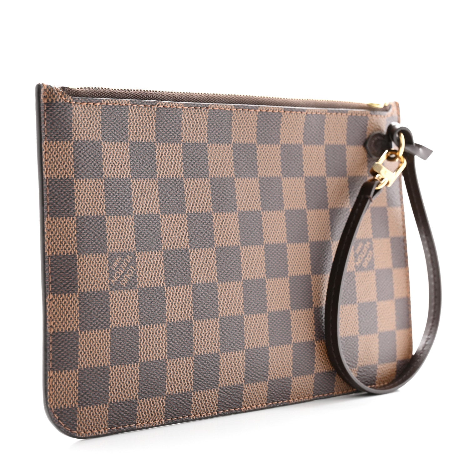 Louis Vuitton Damier Ebene Neverfull MM GM Pochette 3 of 9