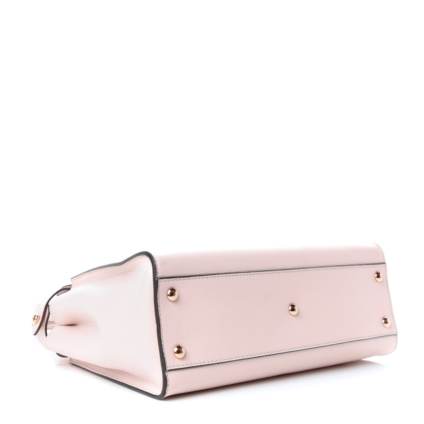 Vitello Seta Shiny Nappa Medium Peekaboo Iconic Satchel Egg Shell