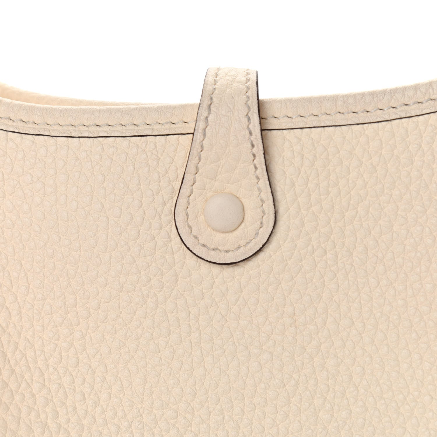 Hermes Taurillon Clemence Amazone Evelyne TPM Nata Craie 11 of 12