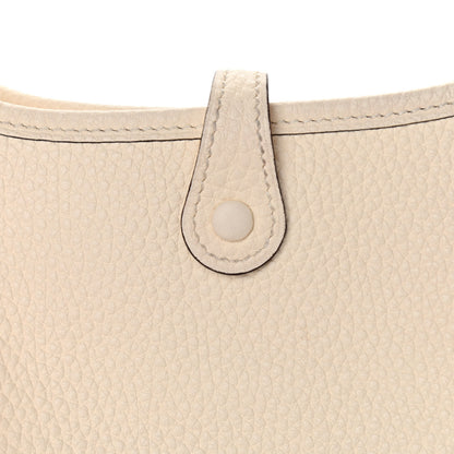 Hermes Taurillon Clemence Amazone Evelyne TPM Nata Craie 11 of 12