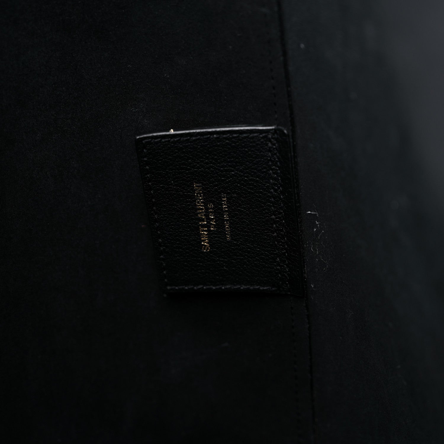 Saint Laurent Calfskin Large Shopping Tote Black 7 of 11