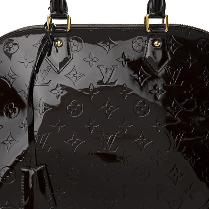 Louis Vuitton Vernis Alma GM Amarante 8 of 17