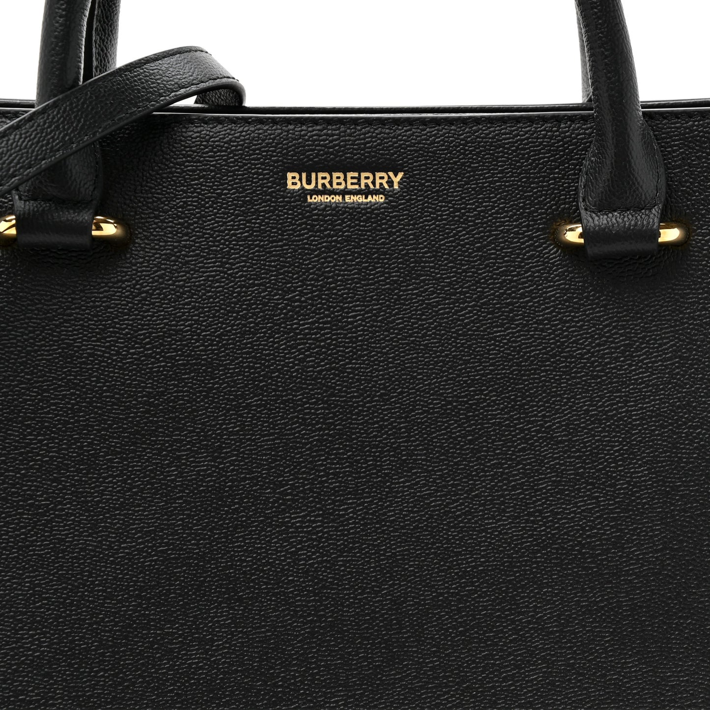 Calfskin Mega Check Small Banwell Tote Black