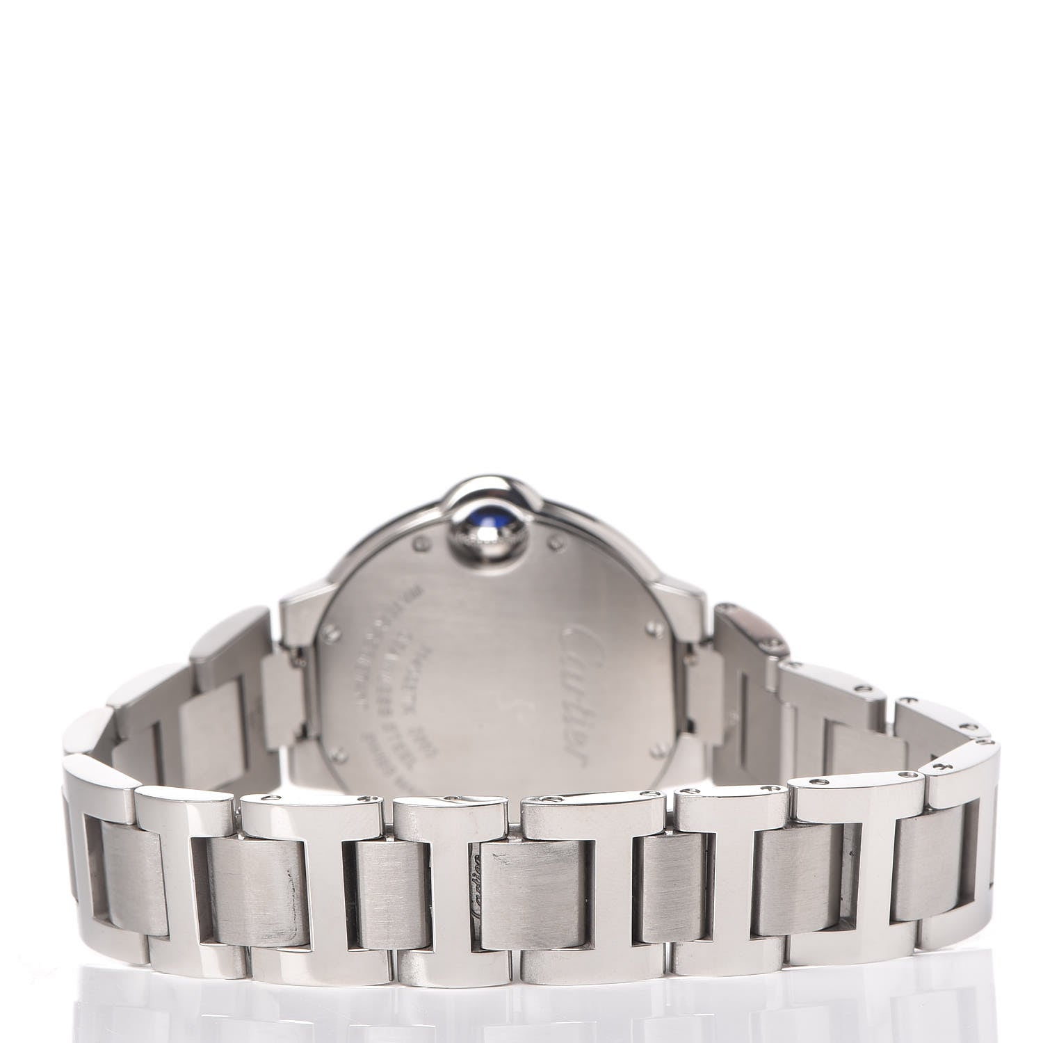 Cartier Stainless Steel 33mm Ballon Bleu De Quartz Watch 4 of 7